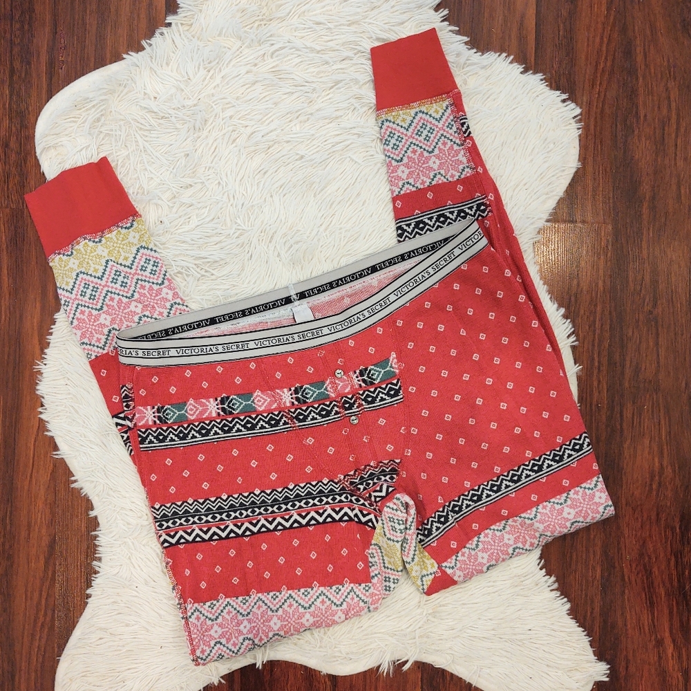 Victoria's Secret Holiday Thermal Pajama Pants